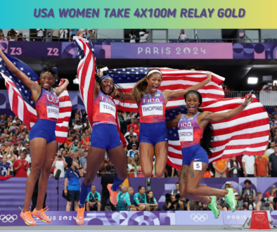 How the USA Women’s Relay Team Claimed Gold in the 4x100m at the Olympics